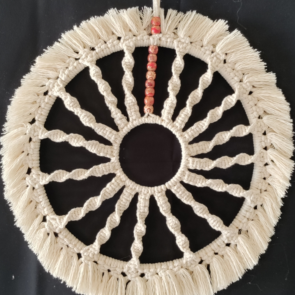 Dreamcatchers and macrame mandala rings